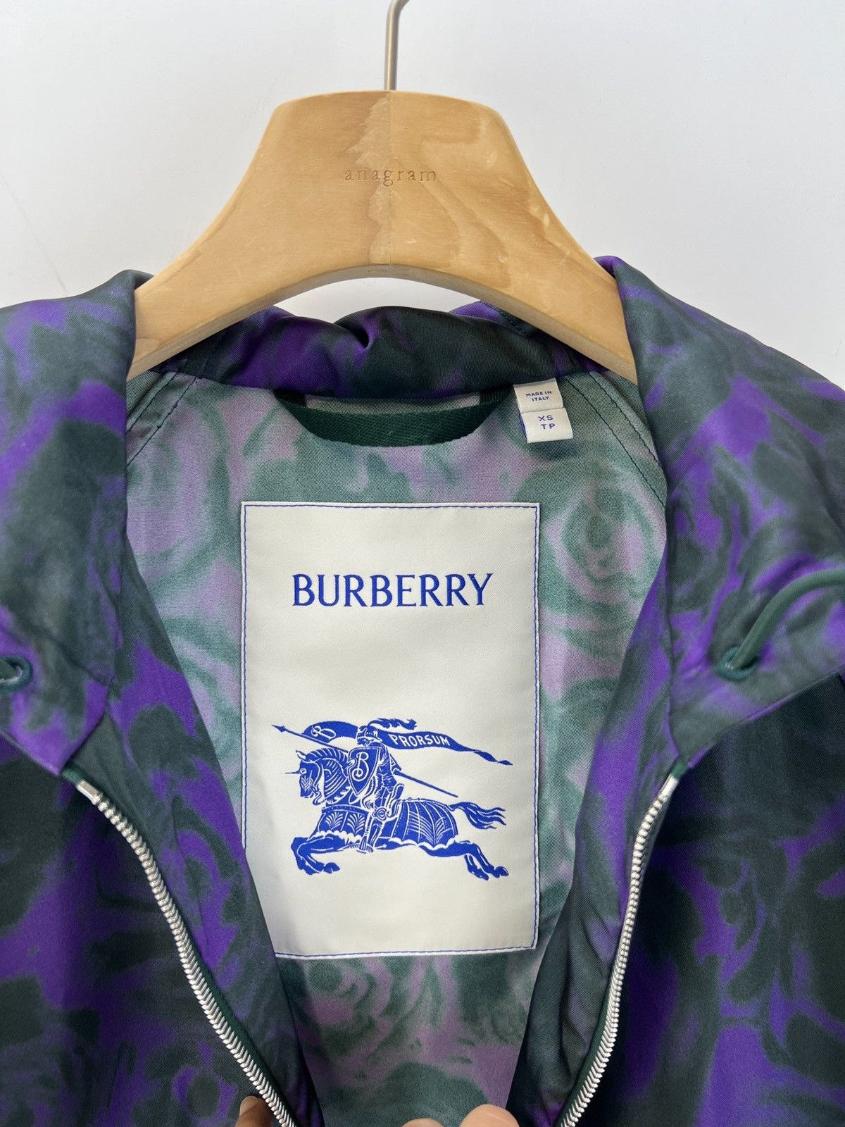 Burberry Burberry Rose Print Nylon Jacket Size US XS / EU 42 / 0 - 4 Thumbnail
