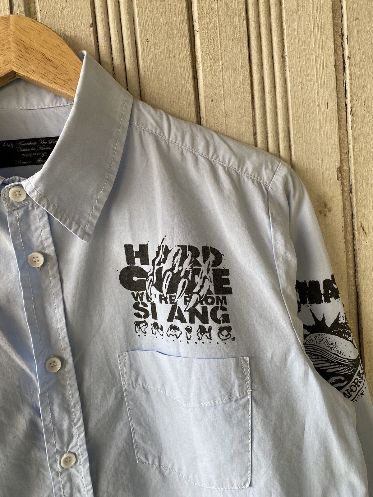 Japanese Brand Vintage Rna Slang Grunge Is Dead Button Ups Size US M / EU 48-50 / 2 - 4 Thumbnail