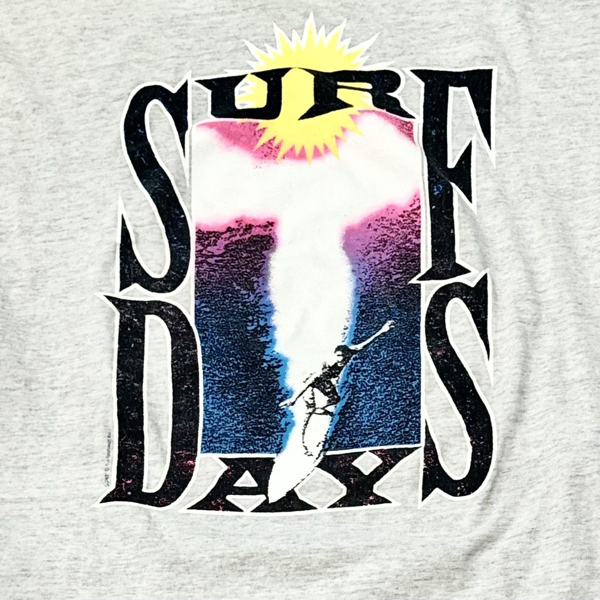 Vintage SURF DAYS TEE! Size US XL / EU 56 / 4 - 1 Thumbnail