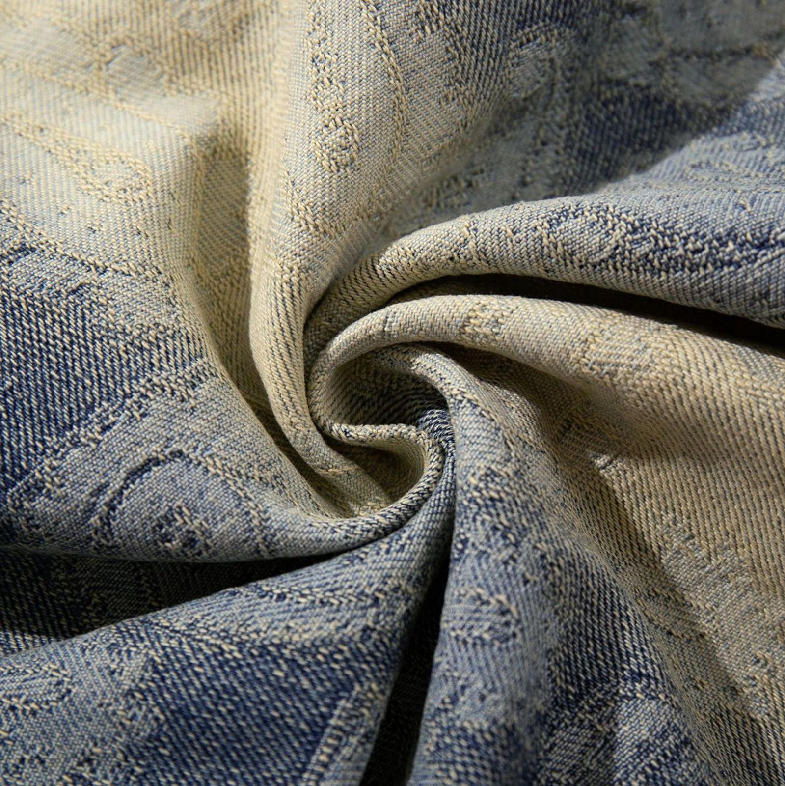 Japanese Brand Paisley Bandana Loose Fit Wide Leg Denim Jeans Size US 32 / EU 48 - 7 Thumbnail