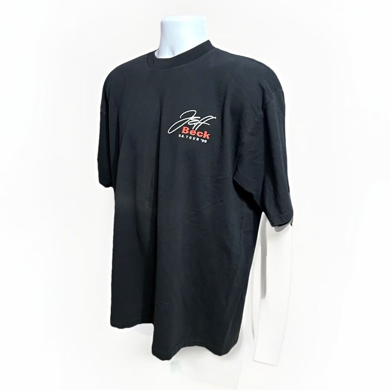 Doublet Vintage Jeff Beck Who Else US Tour Shirt 1999 Men XL Black Short Sleeve Double Sided Size US XL / EU 56 / 4 - 7 Thumbnail