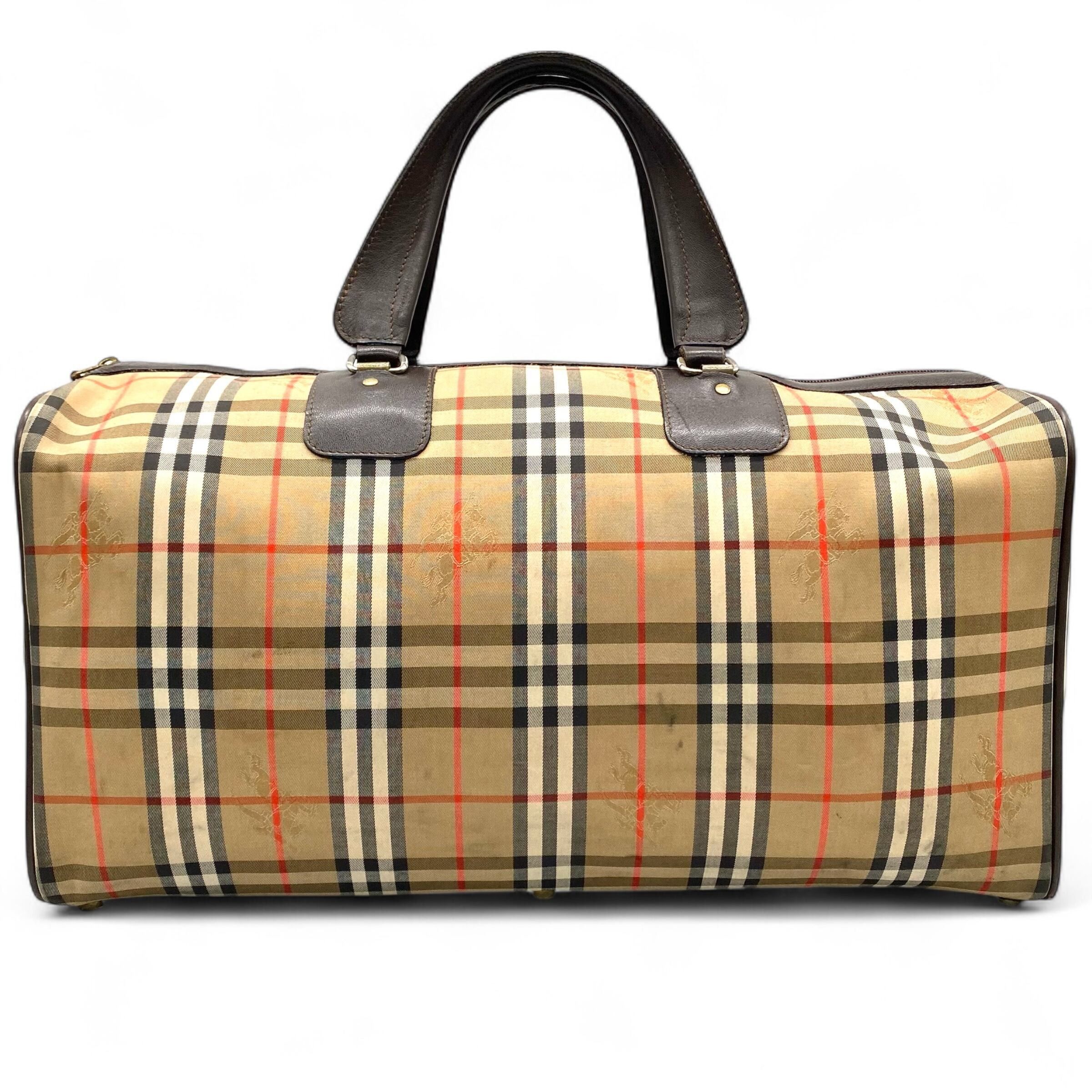 Burberry Burberry Nova Check Mini Boston Bag | Grailed