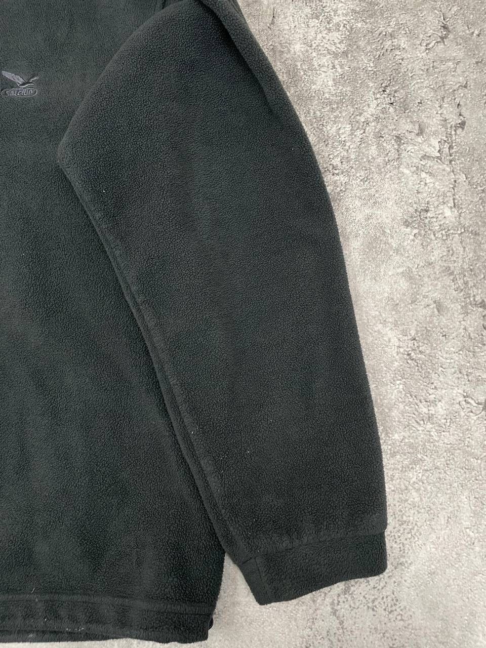 SALEWA Salewa Men Fleece Pullover Half Zip Regular Fit Dark Grey Size US XL / EU 56 / 4 - 3 Thumbnail