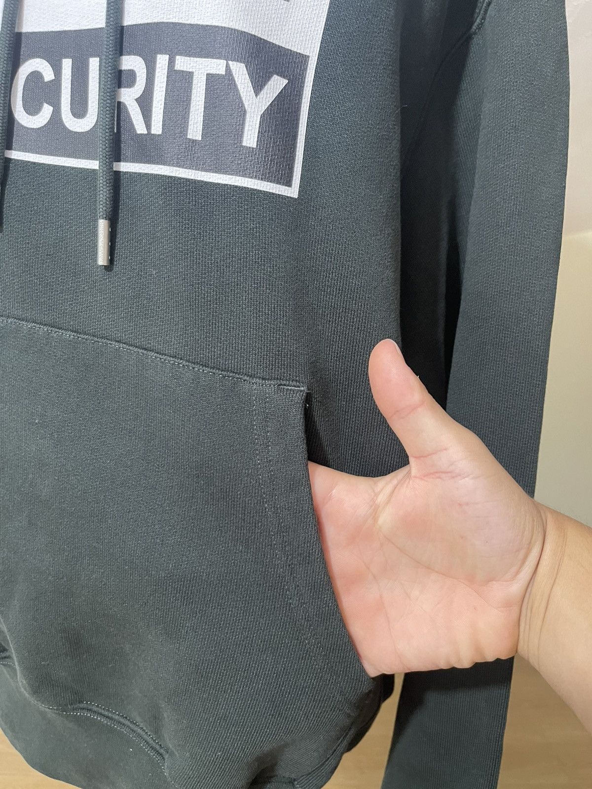 Heron Preston Heron Preston Security Logo Hoodie –Black –FW23 - New-Size S Size US S / EU 44-46 / 1 - 5 Thumbnail