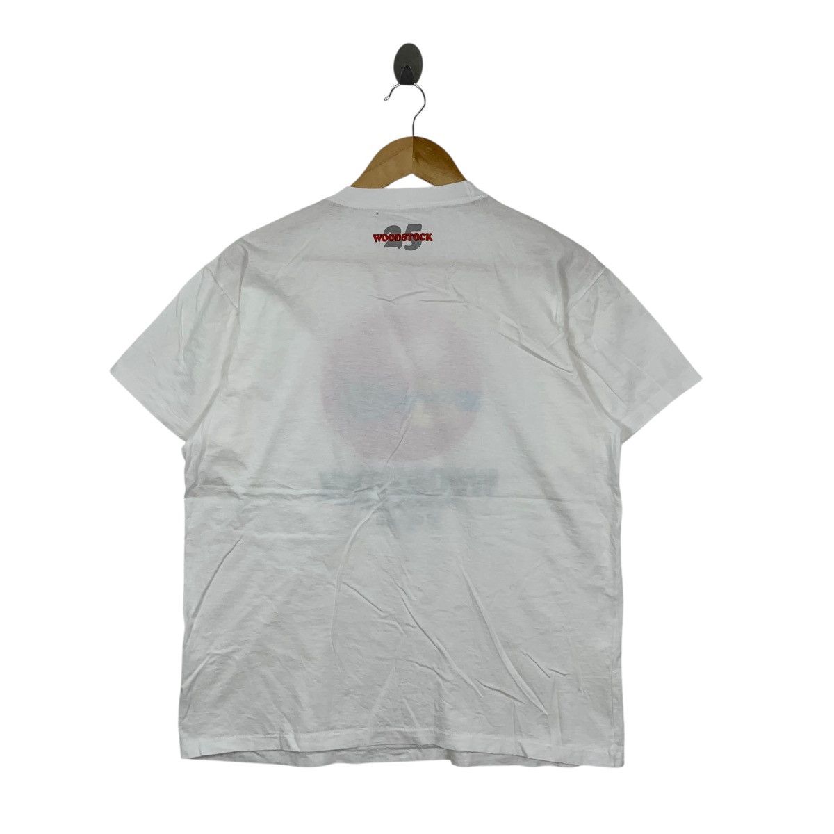 Vintage Vintage 80s WOODSTOCK 1969Musical Festival Memorabilia Shirt Size US L / EU 52-54 / 3 - 4 Thumbnail