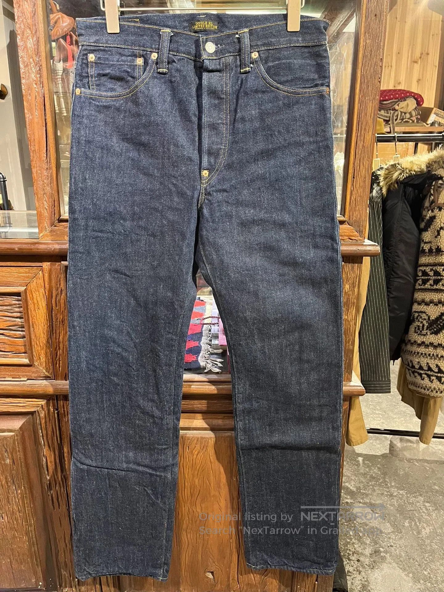 RRL Ralph Lauren RRL Limited Double Layer Thick Jeans. Size US 32 / EU 48 - 1 Thumbnail