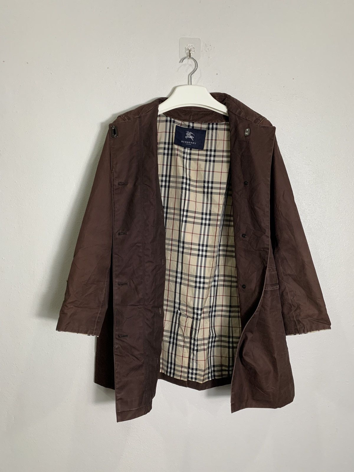Burberry Faded Brown Burberry Long jacket Size US M / EU 48-50 / 2 - 7 Thumbnail