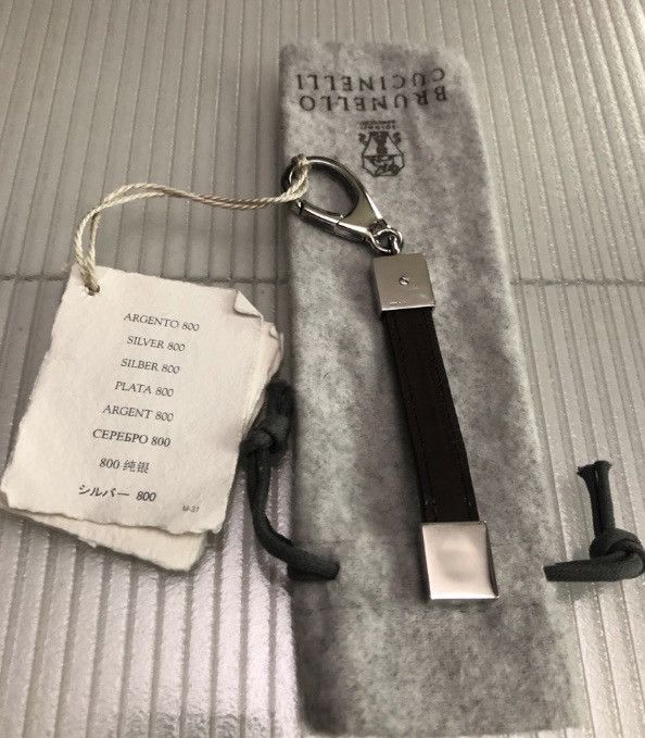 Brunello Cucinelli Brunello Cucinelli 🇮🇹 925 sterling silver key chain/charm NEW Size ONE SIZE - 1 Thumbnail