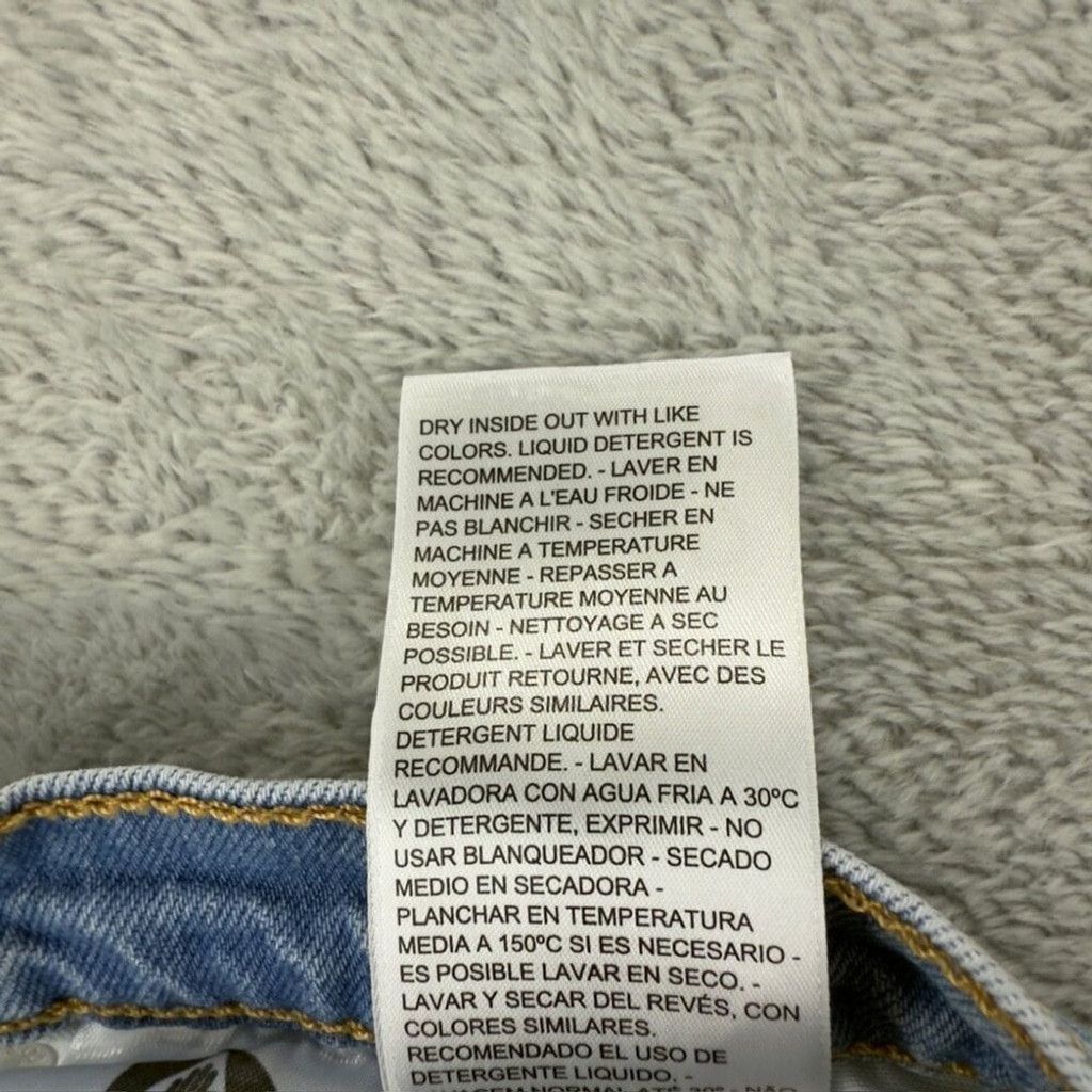 Levi's Levi's 501S Women's Size 26 x 28 Light Blue Denim Distressed Size 26" / US 2 / IT 38 - 15 Thumbnail