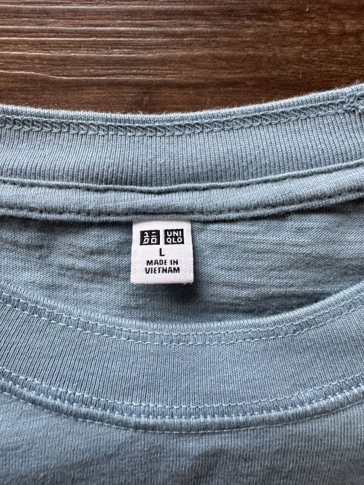 Uniqlo Uniqlo blue pocket t shirt Size US L / EU 52-54 / 3 - 3 Thumbnail