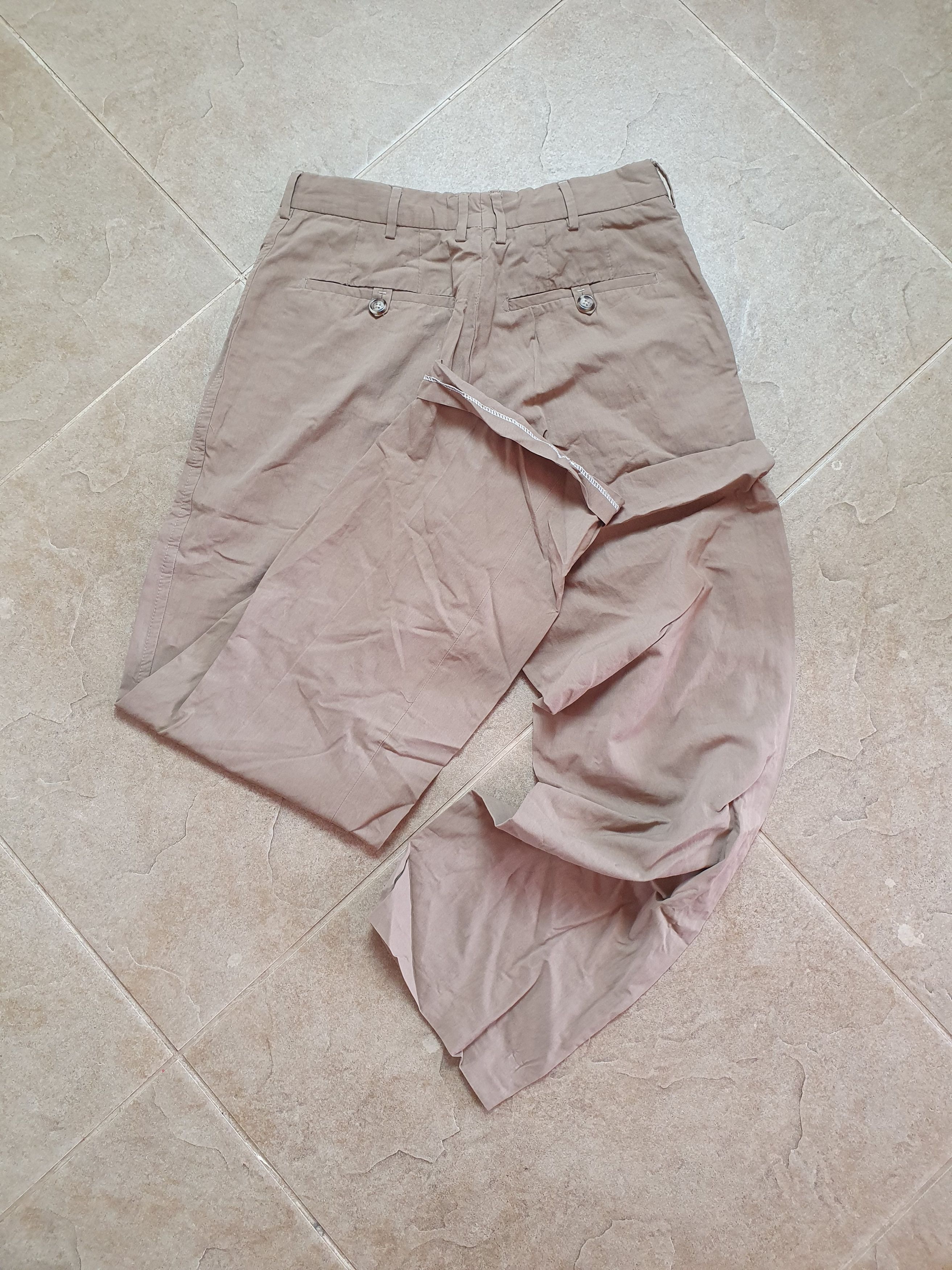 Prada Women's Prada capri pants chinos breeches beige size 46 Size 32" / US 10 / IT 46 - 11 Thumbnail