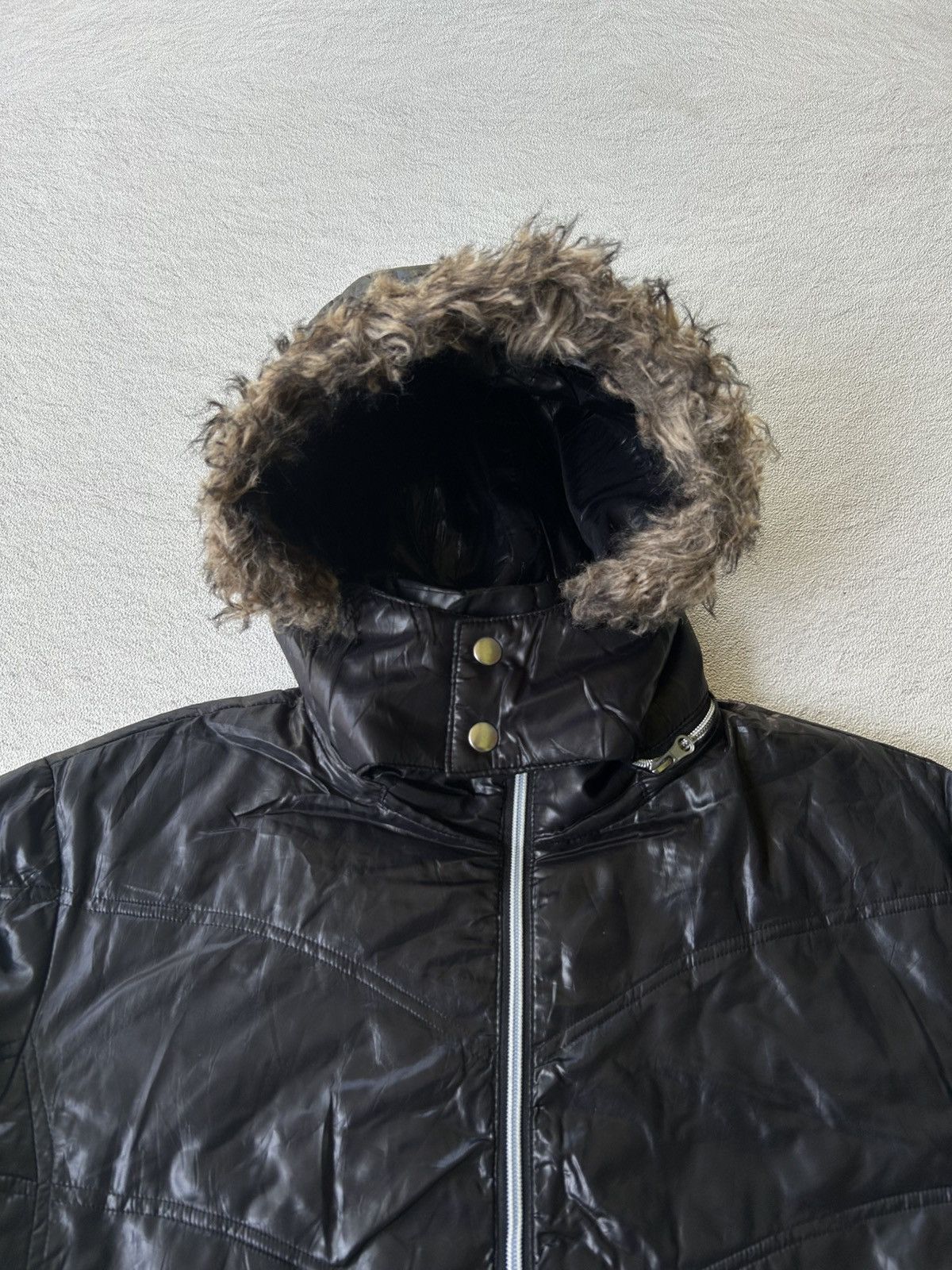 Tornado Mart 2000s Semanticdesign Fur Jacket Size US L / EU 52-54 / 3 - 4 Thumbnail