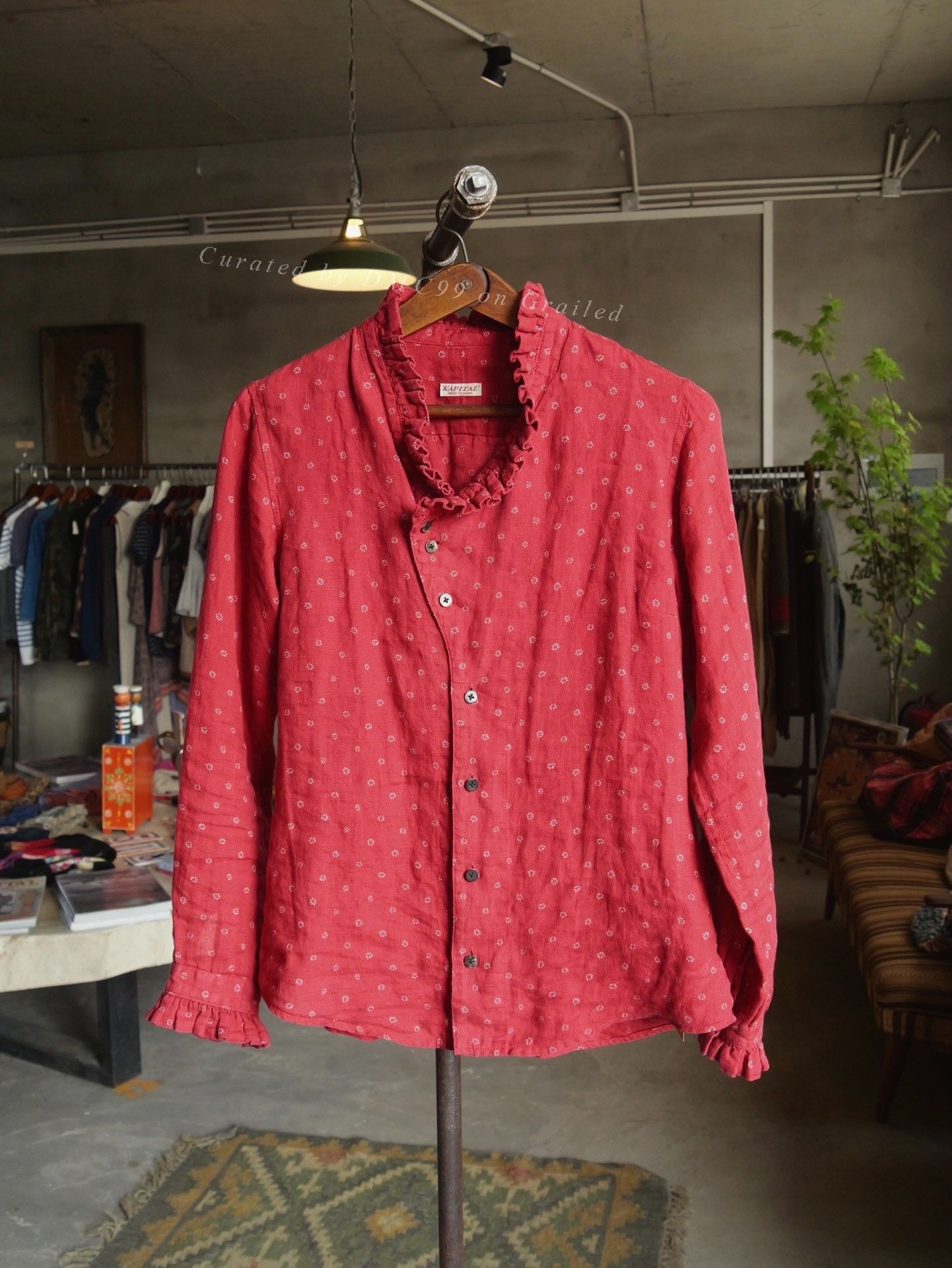 Kapital Kapital Lace Floral Button Shirt Size XS / US 0-2 / IT 36-38 - 1 Thumbnail