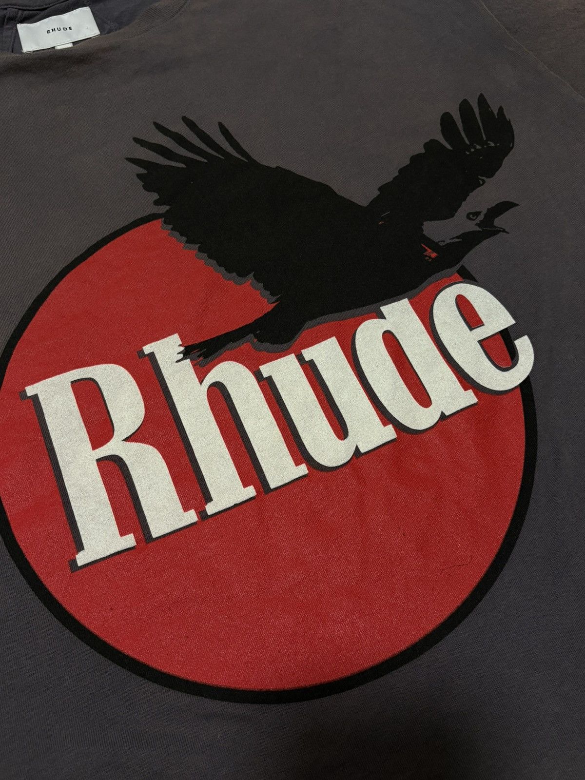 Rhude Rhude Eagle Logo Tee Size Medium New Size US M / EU 48-50 / 2 - 2 Thumbnail