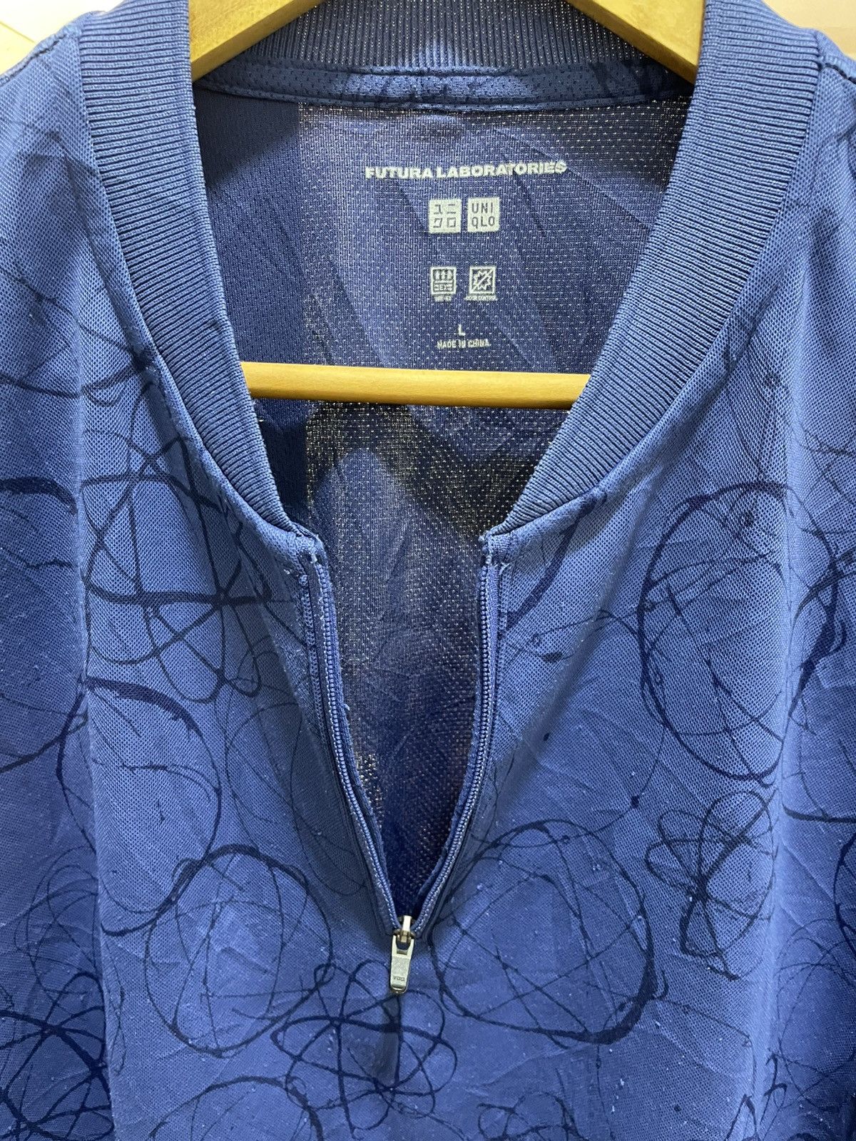 Futura × Uniqlo 2021 Futura x Uniqlo Running Half Zipper Jersey Size US M / EU 48-50 / 2 - 9 Thumbnail