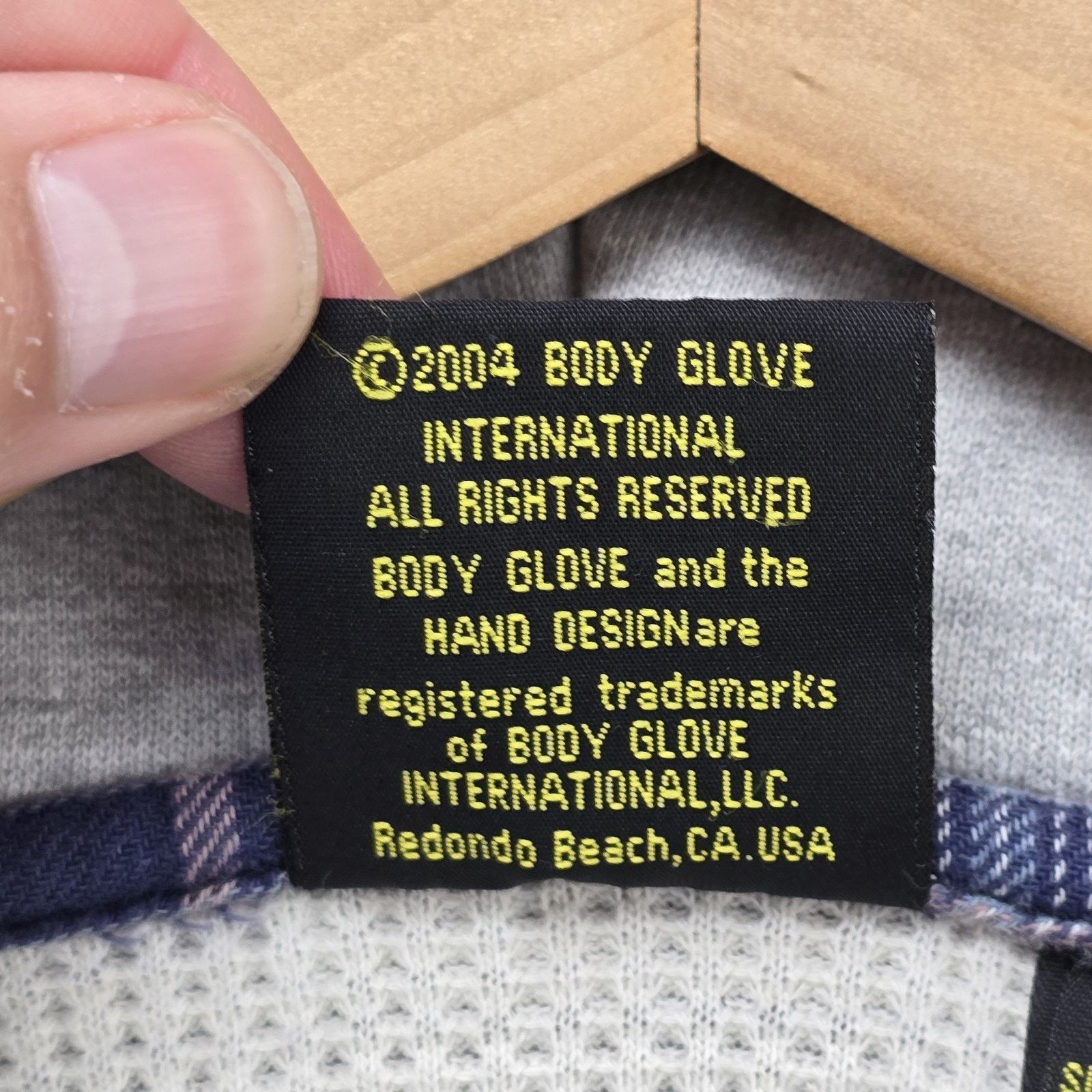 Body Glove Vintage Body Glove Thermal Lined Plaid Hoodie Mens XL Y2K Size US XL / EU 56 / 4 - 7 Thumbnail