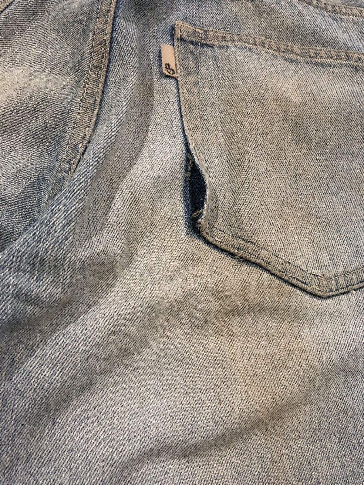 FDMTL × Vintage Vintage Scanner Fundamental Flare Jeans Disteressed Size US 35 - 17 Thumbnail