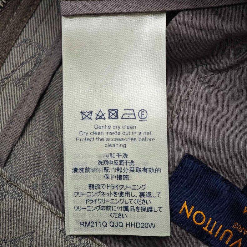 Louis Vuitton Louis Vuitton Grey full print jeans Size US 32 / EU 48 - 6 Thumbnail