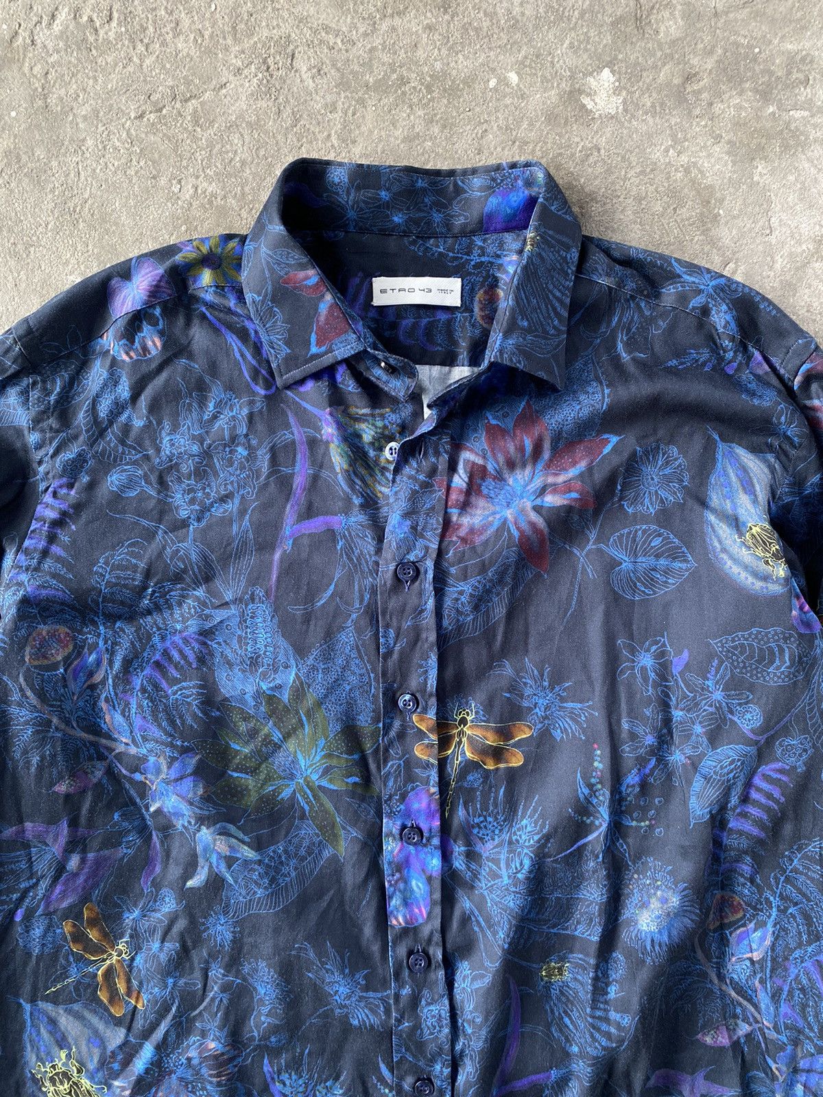 Etro Etro Printed Floral Shirt Size US M / EU 48-50 / 2 - 3 Thumbnail