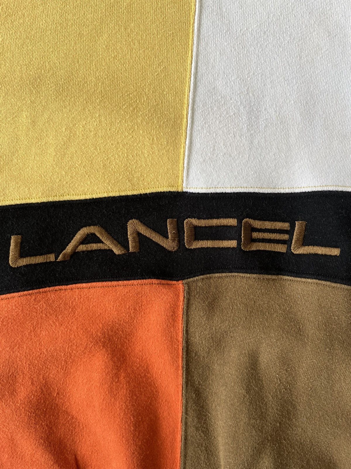 Lancel Lancel Spell Out Colourblock Sweatshirt Size US M / EU 48-50 / 2 - 4 Thumbnail