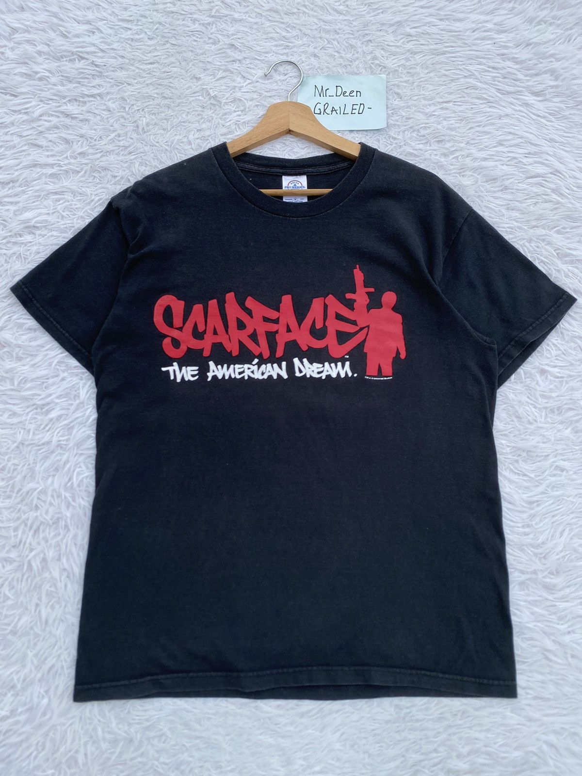 Vintage Rare Vintage Scarface “The American Dream” Tshirt Size US M / EU 48-50 / 2 - 4 Thumbnail