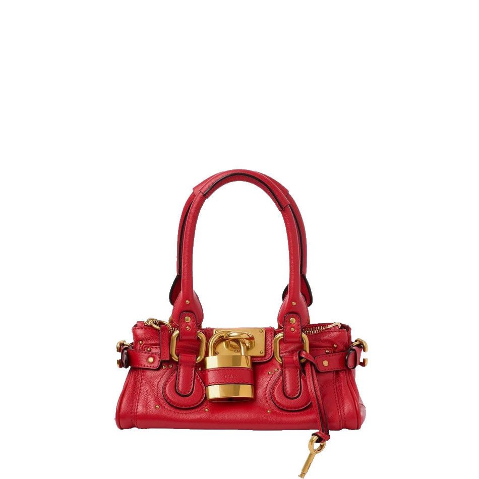 Chloe Chloe Paddington Small Red Top Handle Bag New & Authentic Size ONE SIZE - 1 Thumbnail