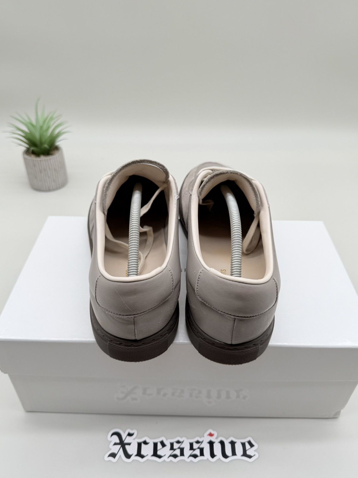 Common Projects Common Project BBall Slim Gray Size US 11 / EU 44 - 5 Thumbnail