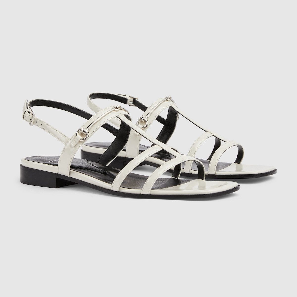 Gucci Women's slim Horsebit flat sandal Size US 11 / IT 41 - 1 Thumbnail