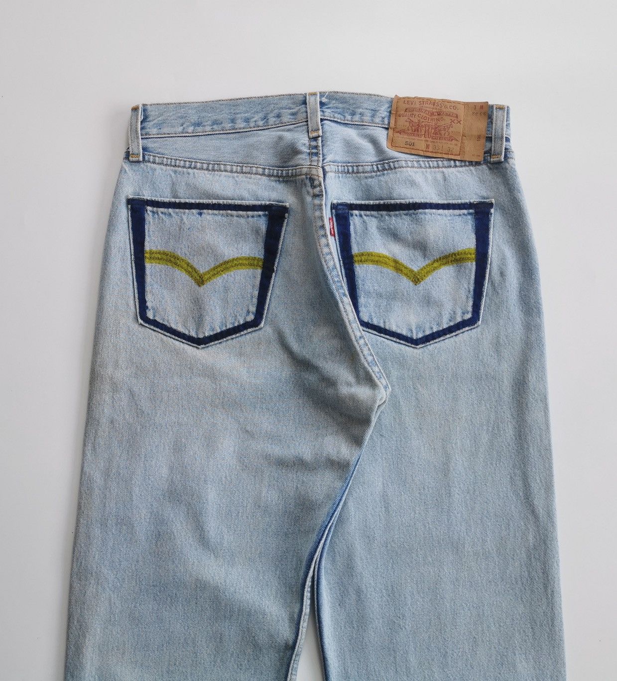 Levi's 90s Vintage Levis 501 Jeans Size US 32 / EU 48 - 2 Thumbnail