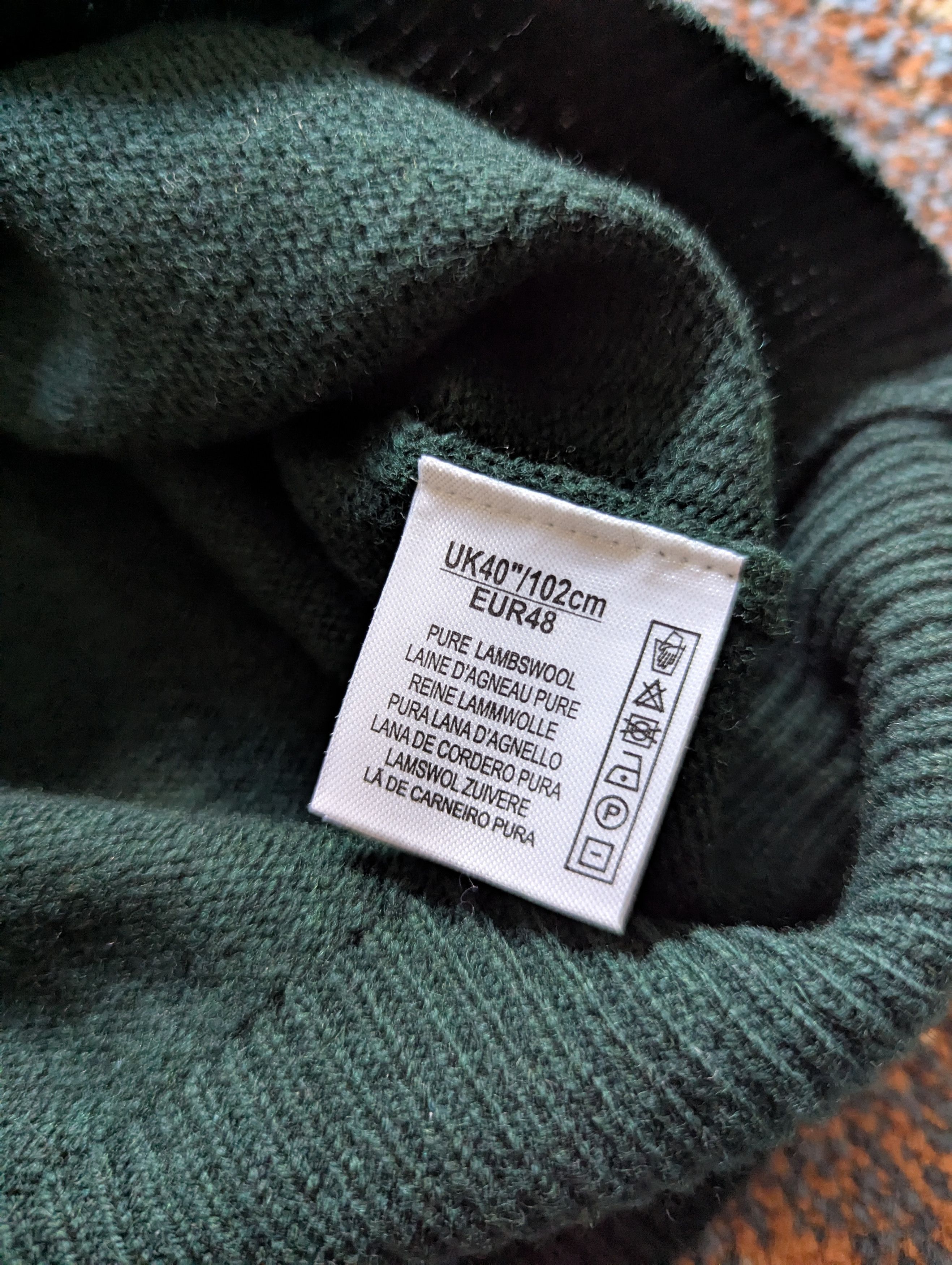Alan Paine Wool V neck sweater Size US M / EU 48-50 / 2 - 4 Thumbnail