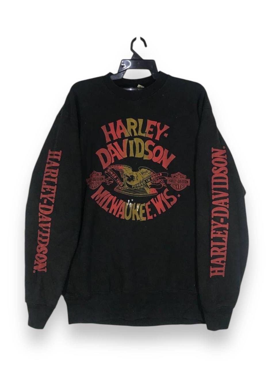 Harley Davidson vintage harley davidson milwaukee wis motorcyvle Size US L / EU 52-54 / 3 - 1 Thumbnail