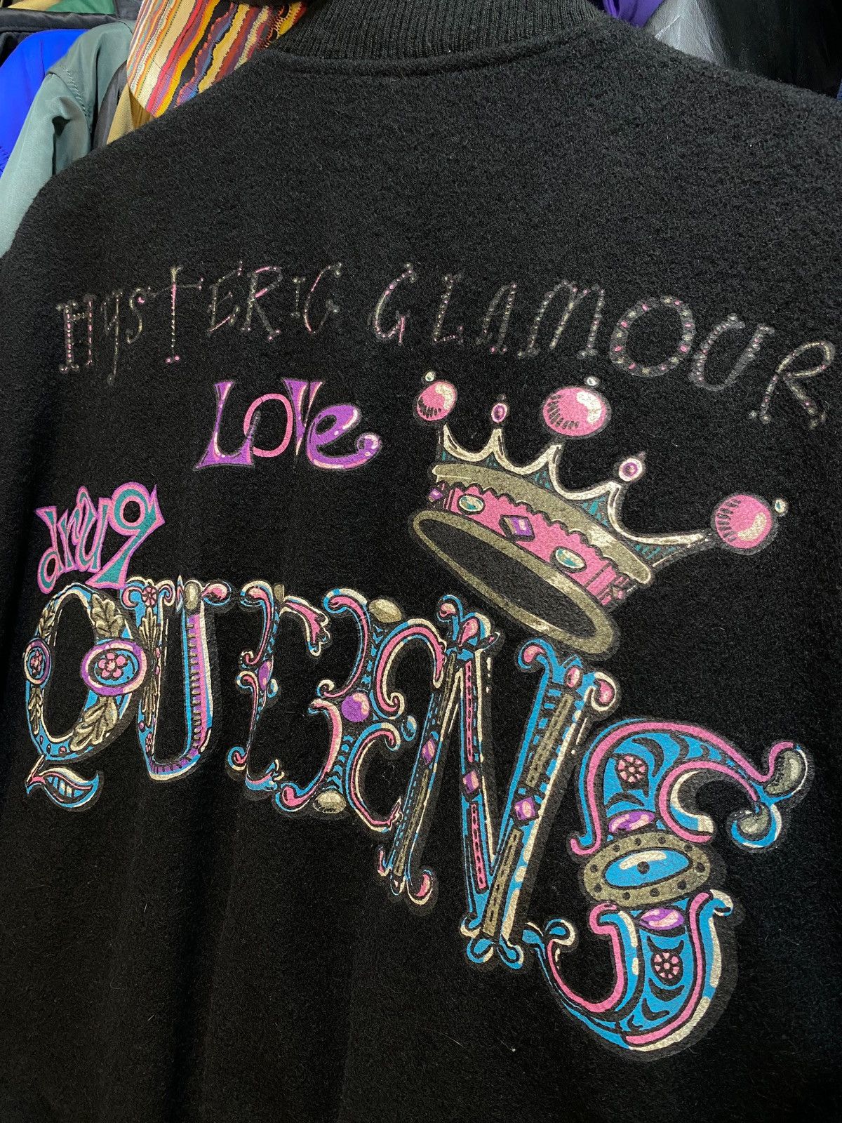 Hysteric Glamour × Le Grande Bleu (L.G.B.) × Vintage Vtg Hysteric Glamour Love Drug Queens Size US L / EU 52-54 / 3 - 3 Thumbnail