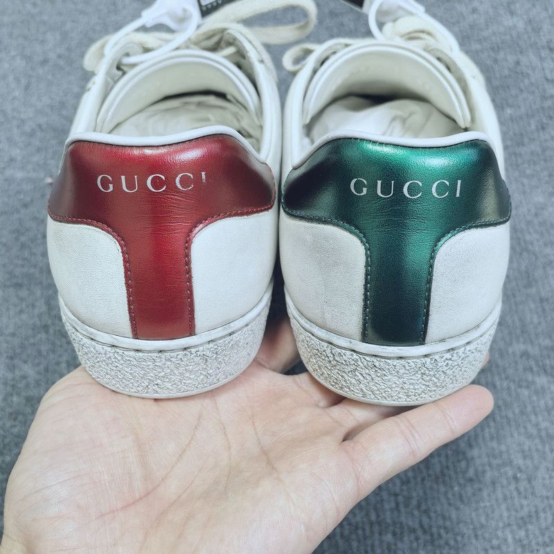 Gucci Gucci ACE Blade Vintage Sneakers for Men - Size US 8 / EU 41 - 3 Thumbnail