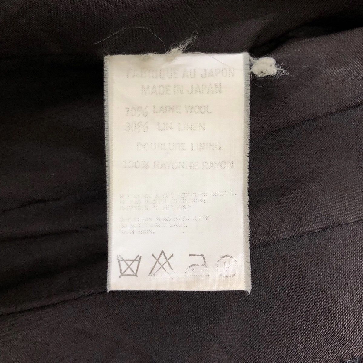 Yohji Yamamoto Vintage Yohji Yamamoto Femme 1998 A/W Cutaway Wool Jacket Size XS / US 0-2 / IT 36-38 - 9 Thumbnail