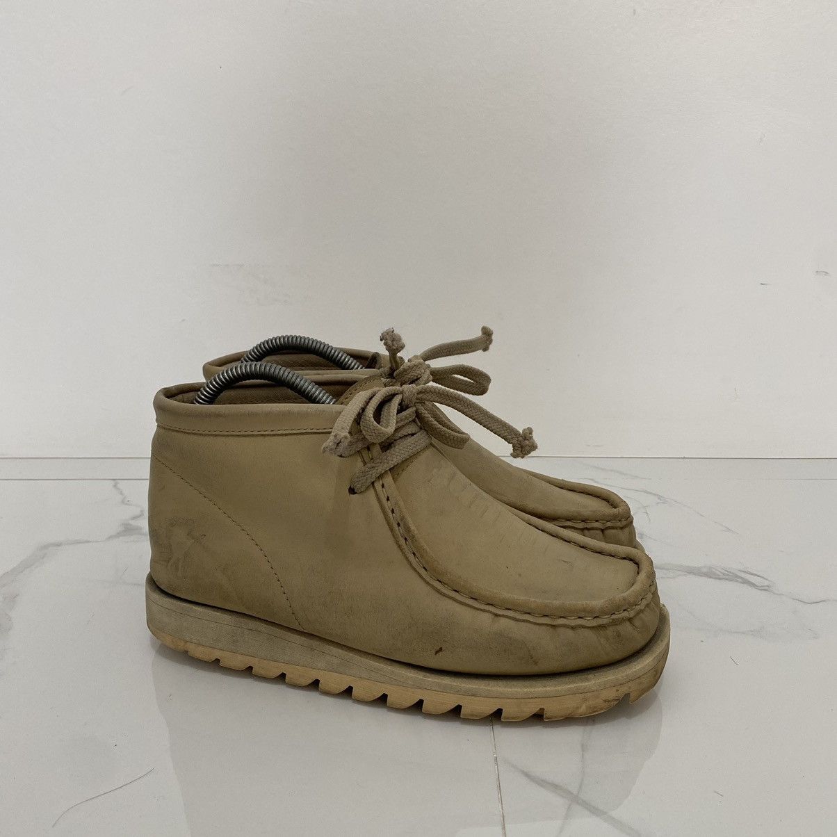 Bape Bape Manhunt Leather Boots Size US 6 / IT 36 - 1 Thumbnail