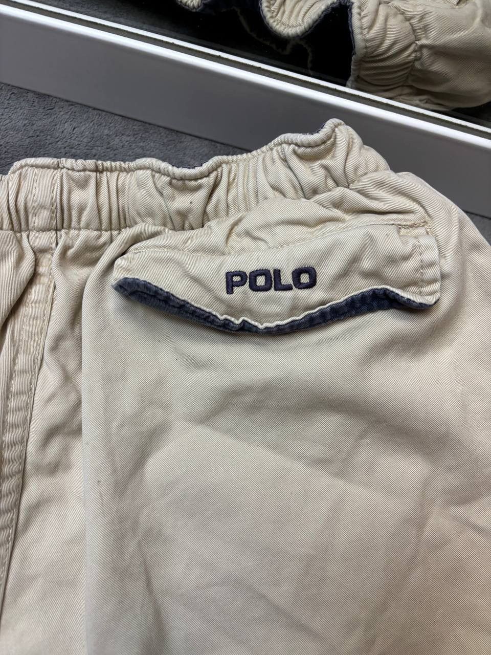 Polo Ralph Lauren × Ralph Lauren × Vintage Vintage Y2K Polo Ralph Lauren Biege shorts Size US 34 / EU 50 - 6 Thumbnail