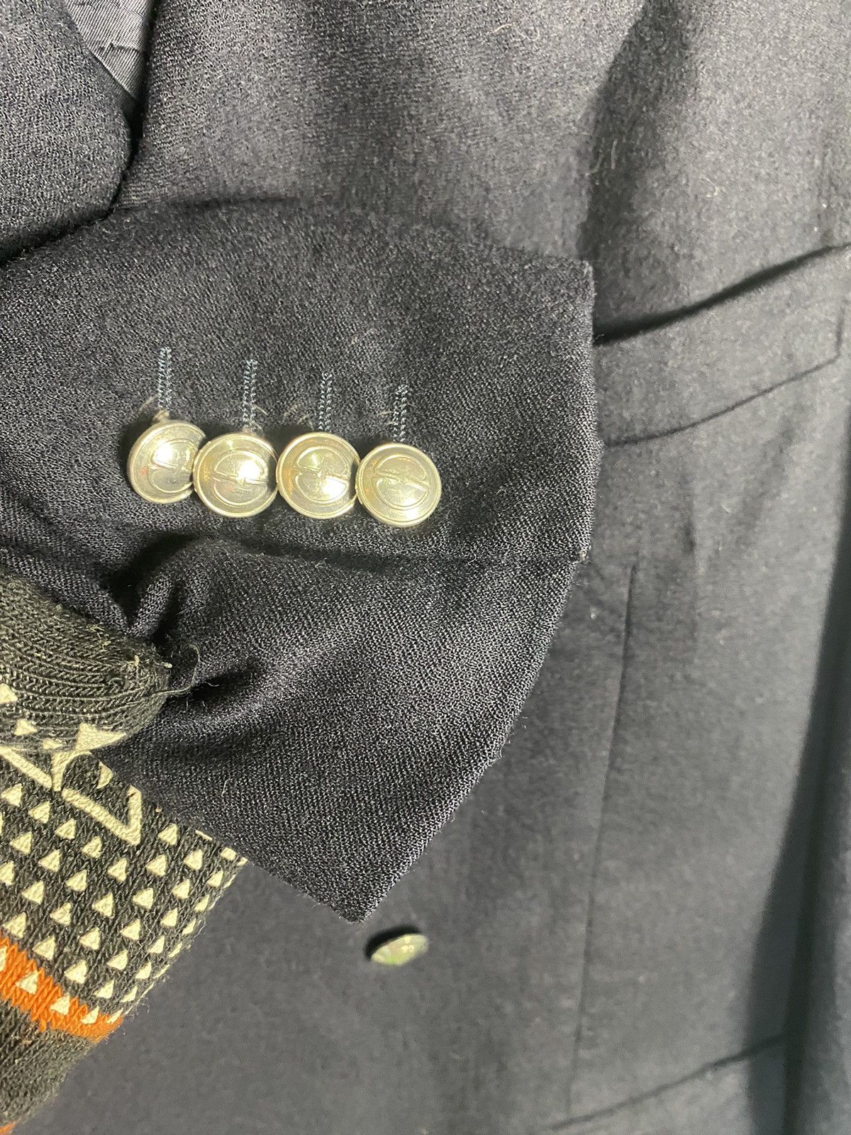 Gucci VINTAGE GUCCI WOOL BLAZER JACKET Size 50S - 11 Thumbnail