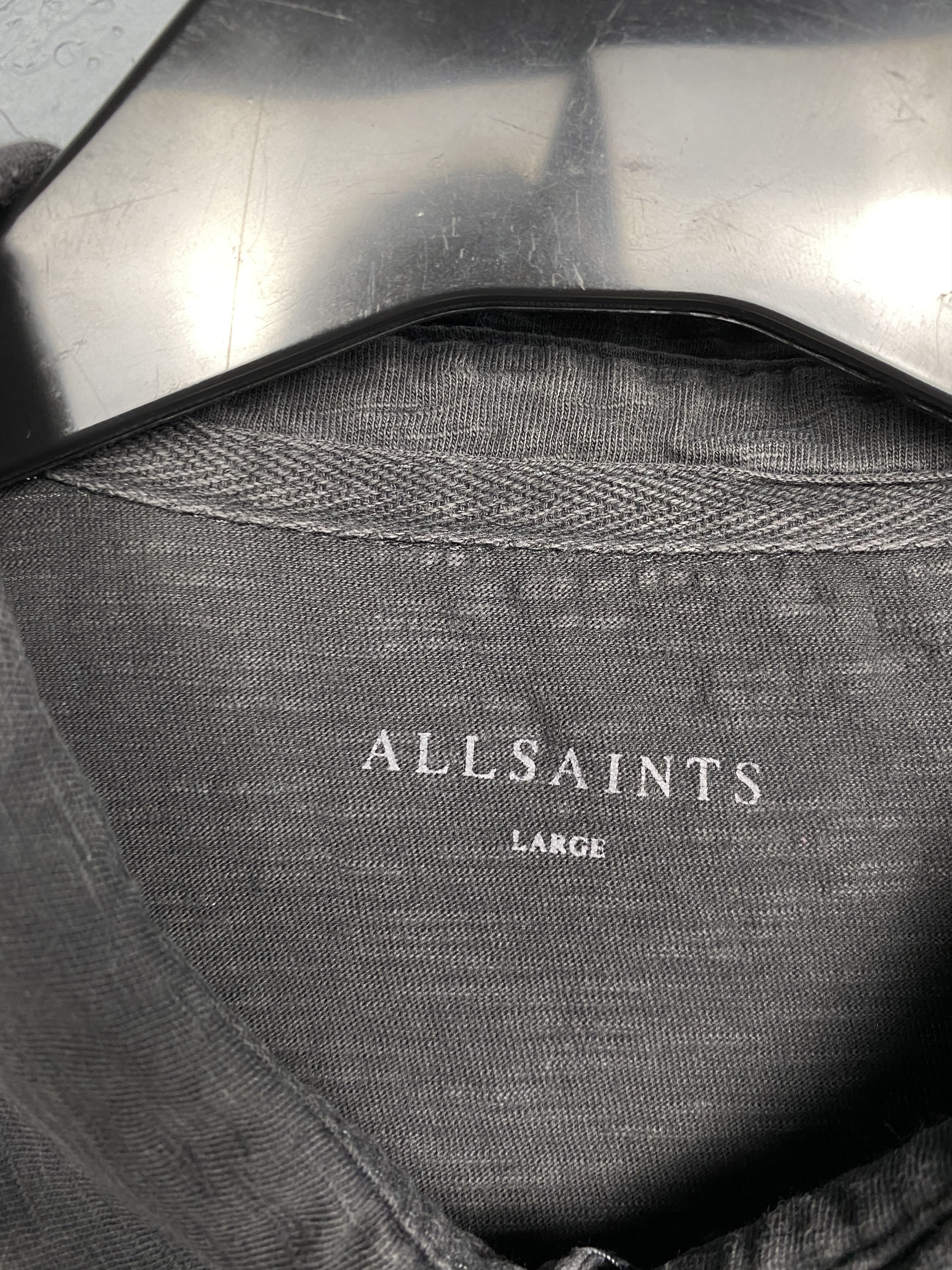 Allsaints Allsaints Soul Vintage Mens Polo Shirt Size US L / EU 52-54 / 3 - 3 Thumbnail