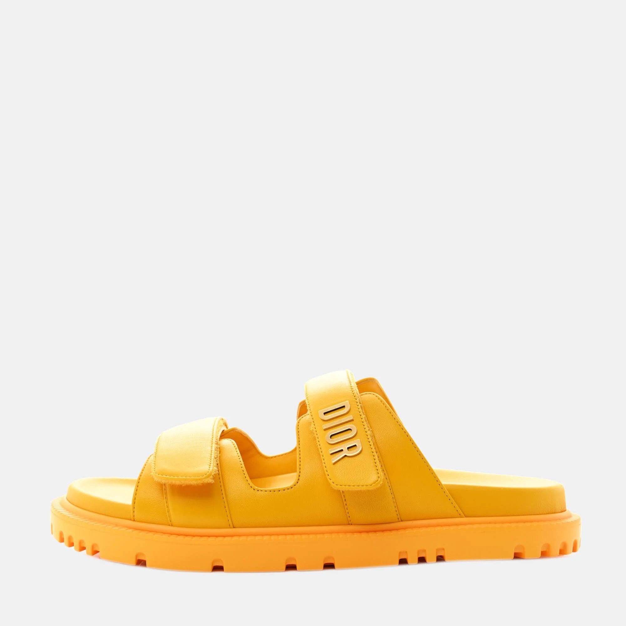 image of Dior O1Bcso1Str0224 Slide In Yellow, Women's (Size 5)