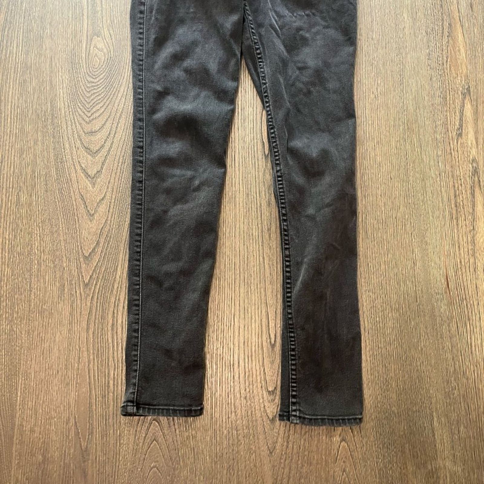 Hollister Hollister Black Skinny Jeans Size 5R Size 25" / US 0 / IT 36 - 2 Thumbnail