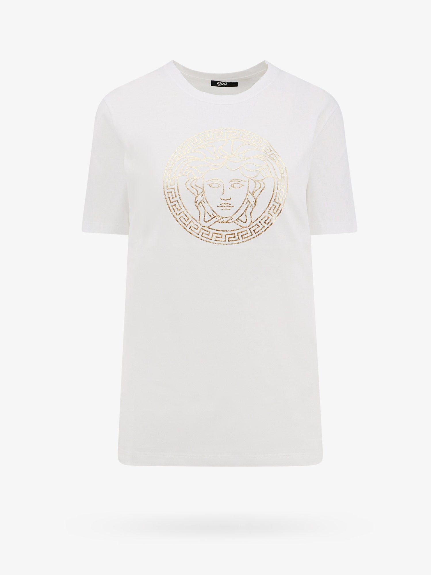 image of Versace T-Shirt Woman White T-Shirts, Women's (Size XS)