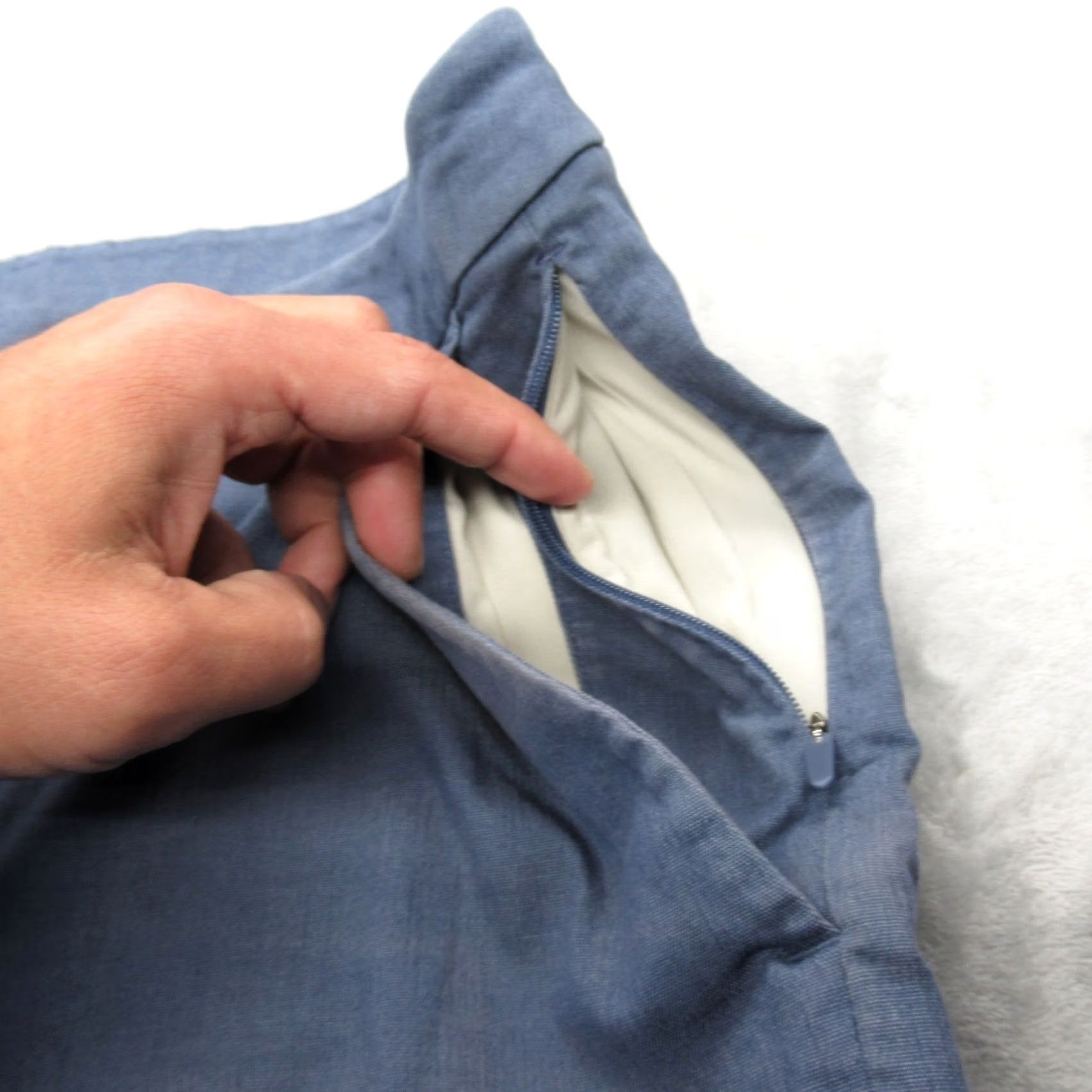 Lululemon Lululemon Commission Shorts Mens 38 Blue Zip Fly Pockets Chino Casual Golf Athletic Size US 38 / EU 54 - 6 Thumbnail