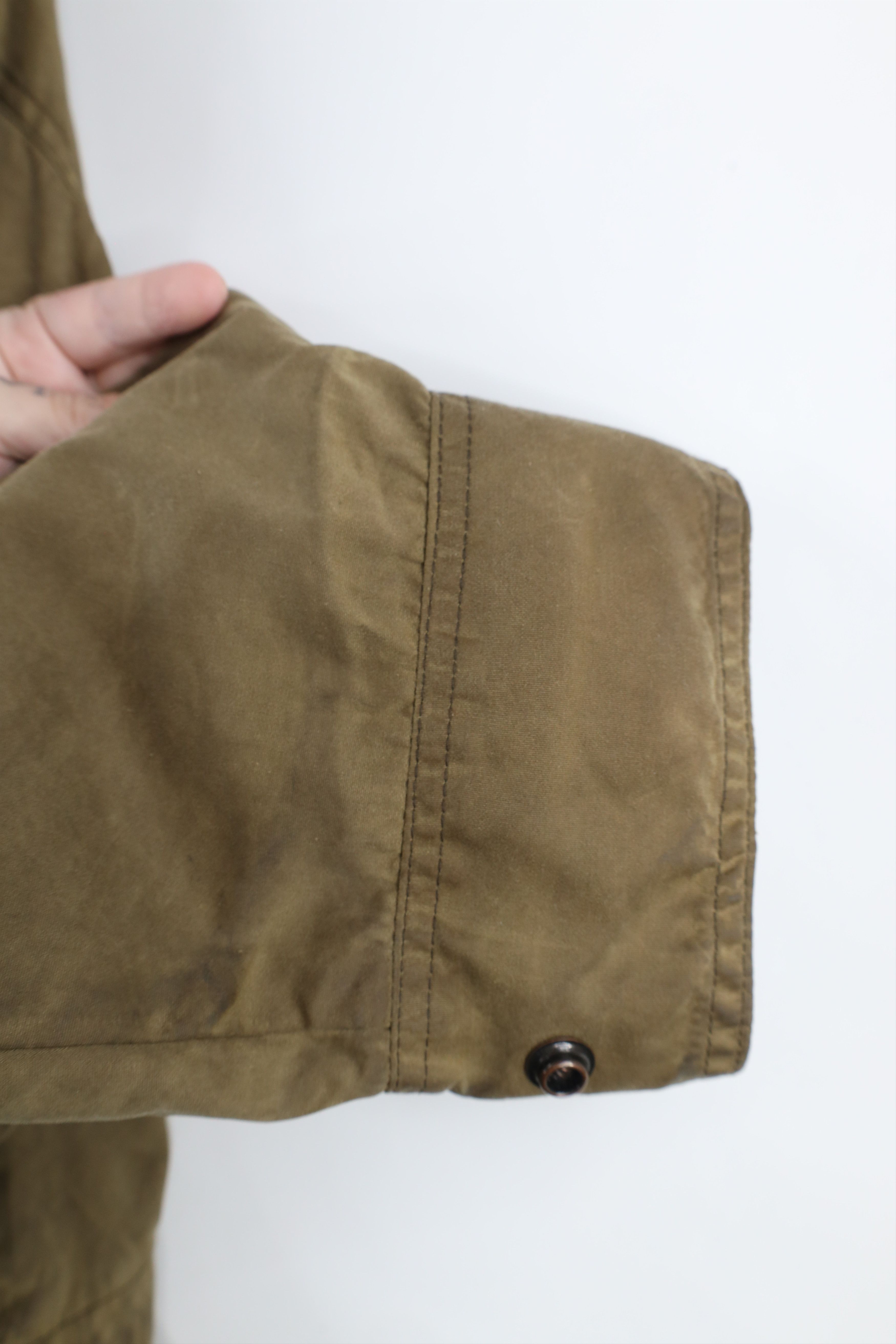 Vintage Vintage 90s Streetwear Waxed Cotton Bush Safari Jacket Size US L / EU 52-54 / 3 - 10 Thumbnail
