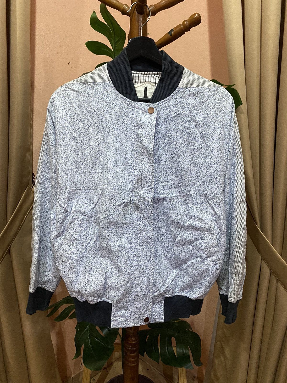 Japanese Brand DK Anavi Embroidered Bomber Jacket Size US S / EU 44-46 / 1 - 2 Thumbnail