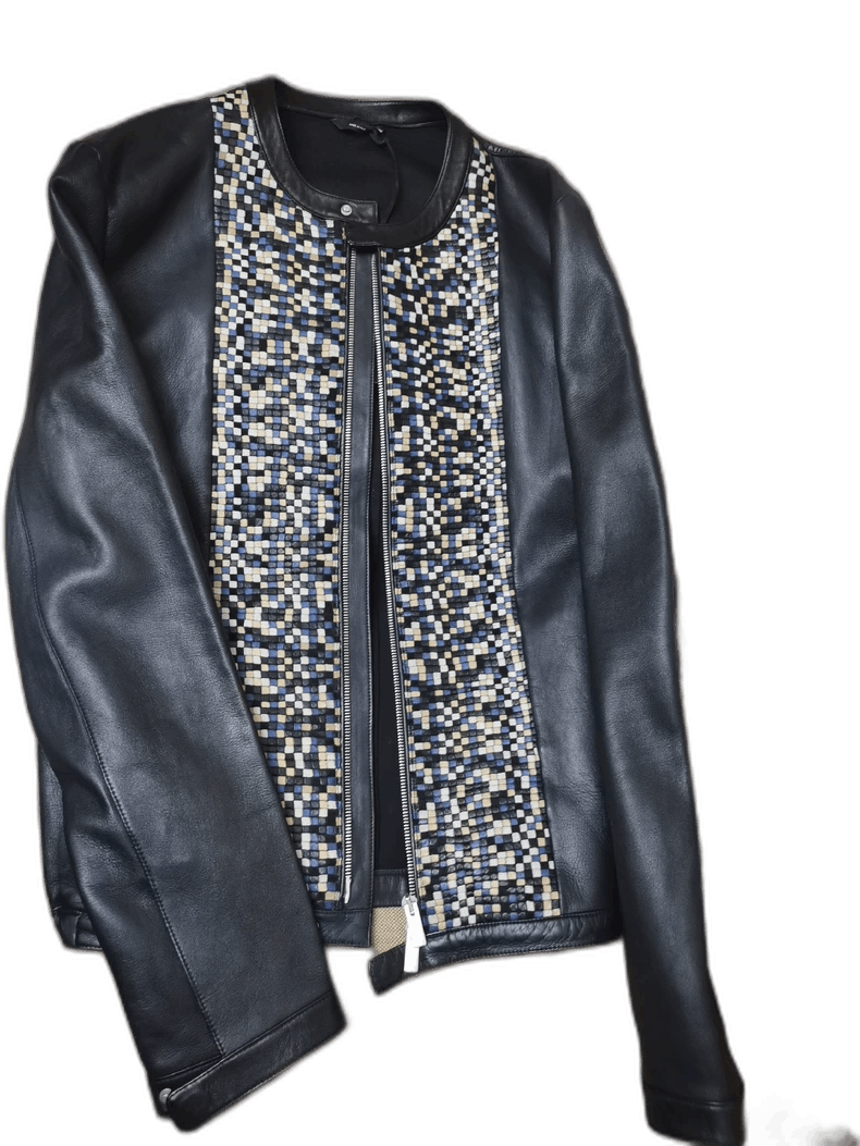 Fendi Fendi Runway Patchwork Leather Jacket Size US M / EU 48-50 / 2 - 1 Thumbnail