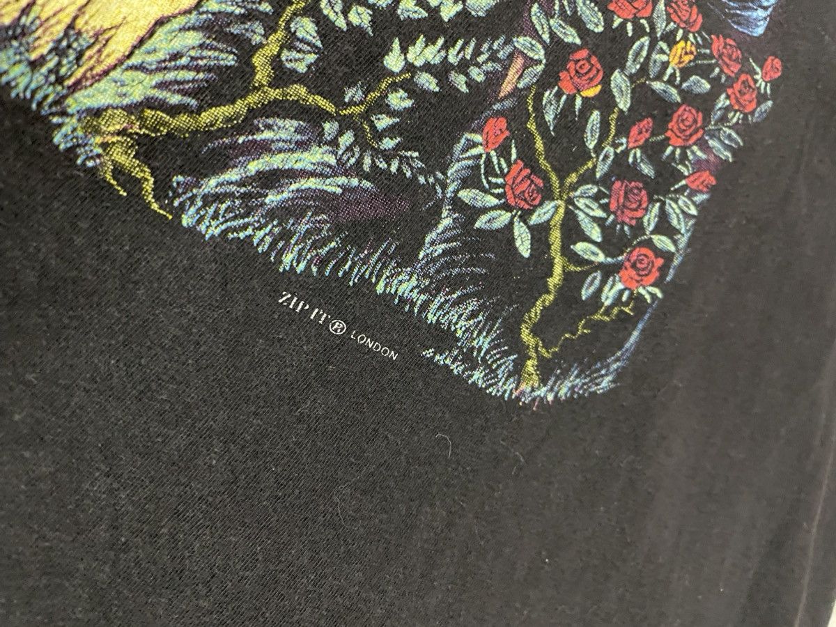 Vintage Vintage Rare Archive Middle Ages Mythology Dragon Flame Tee Size US M / EU 48-50 / 2 - 5 Thumbnail
