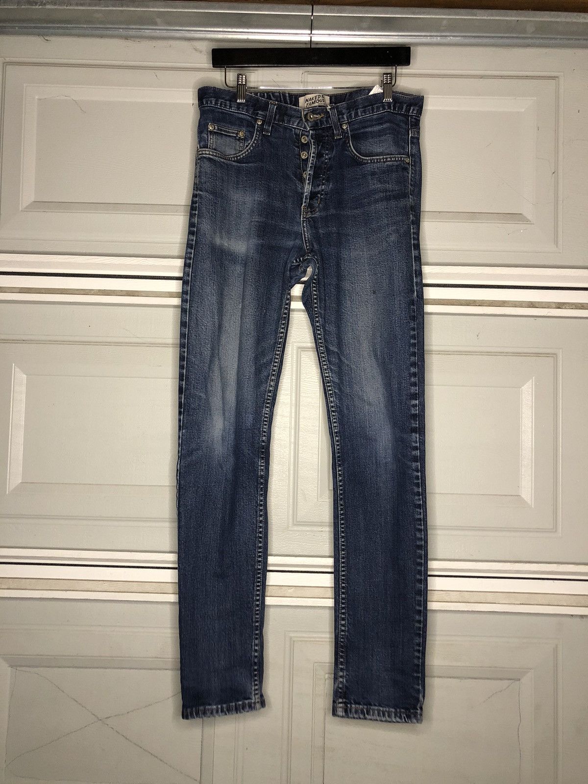 Vintage Naked and famous Raw Salvage Denim | Grailed
