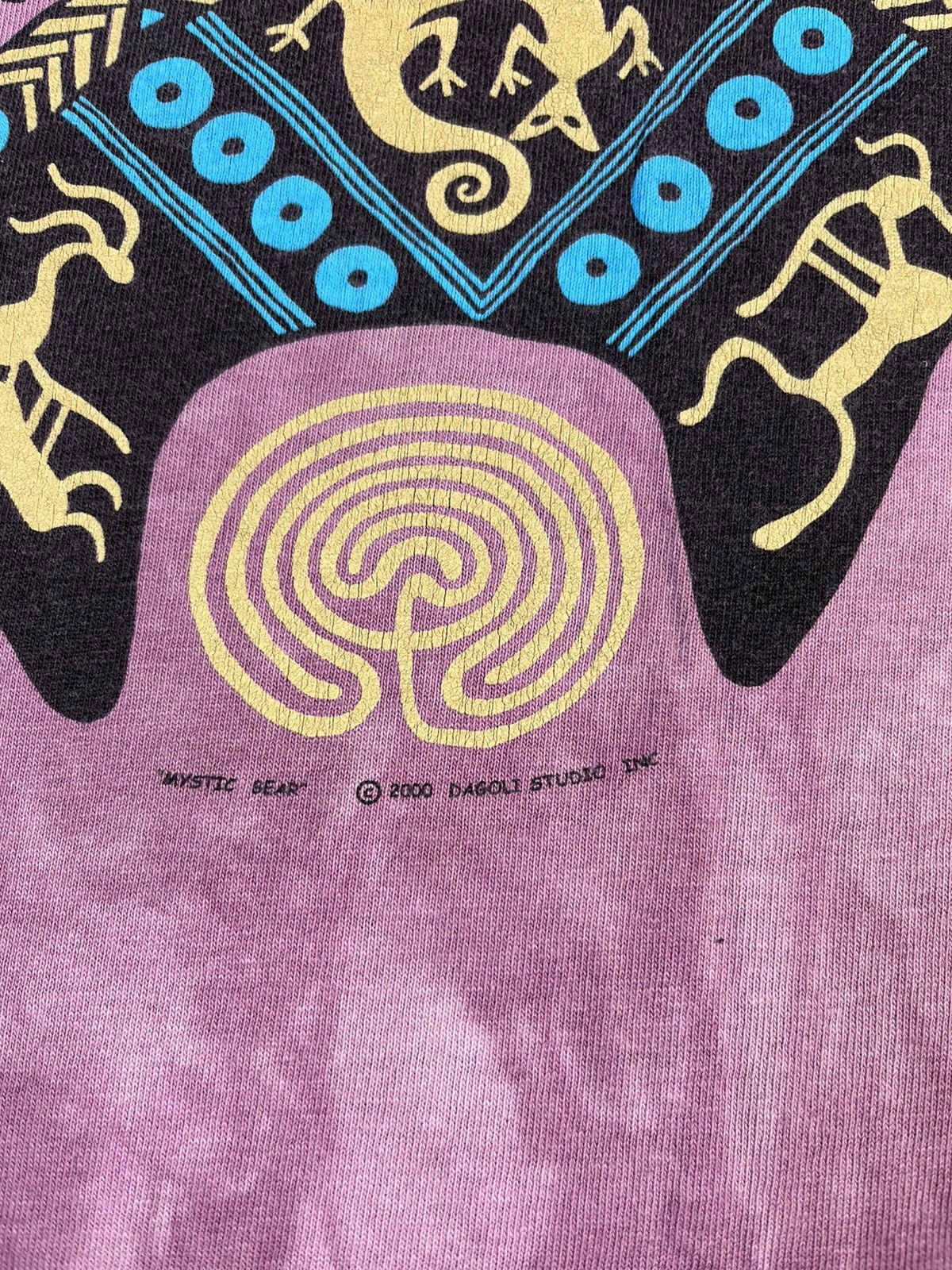 Other Mystic Bear 2000 Dagou Studio Tie Dye Tee Size US L / EU 52-54 / 3 - 4 Thumbnail