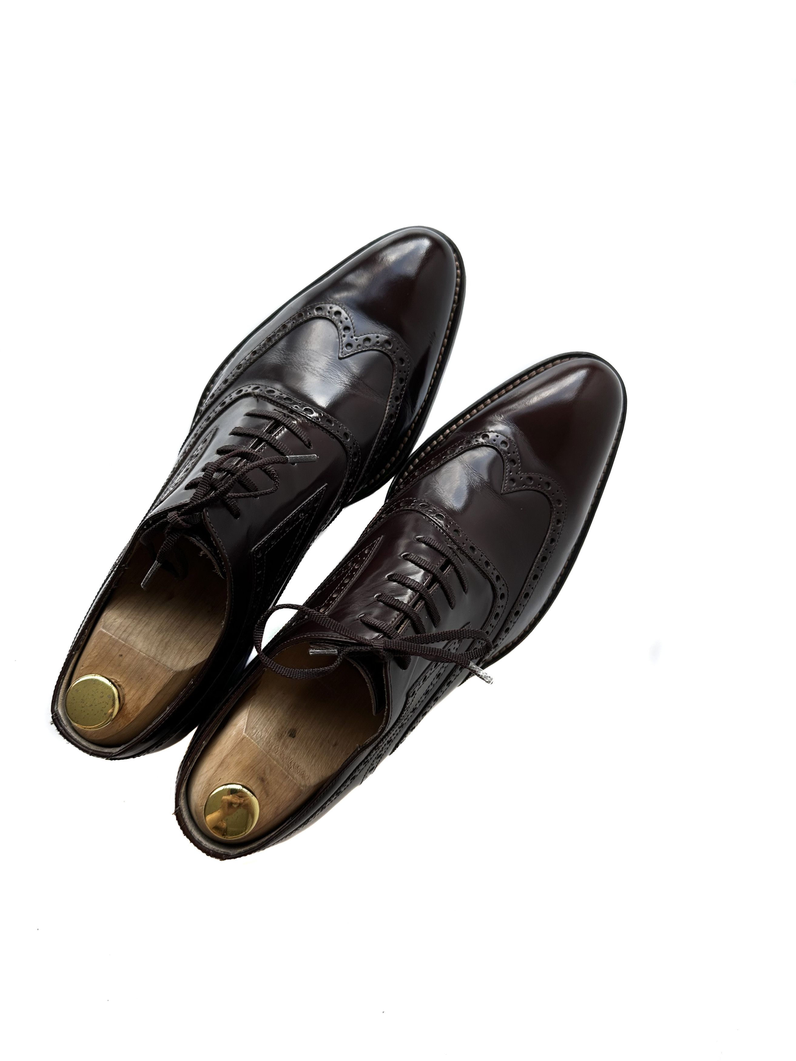 Gucci Gucci dark brown brogue shoes Size US 9 / EU 42 - 2 Thumbnail