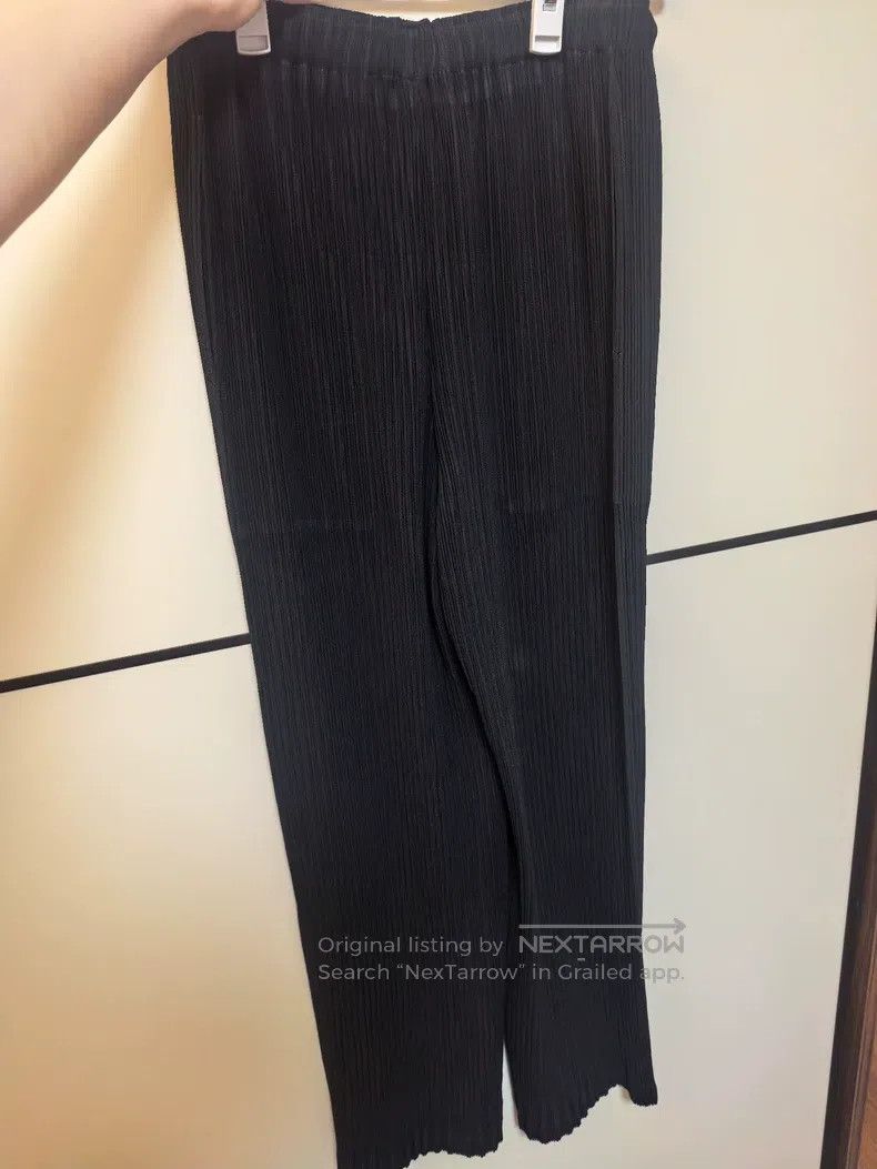 Issey Miyake Issey Miyake size:1 Black Long Pants Size 31" - 3 Thumbnail